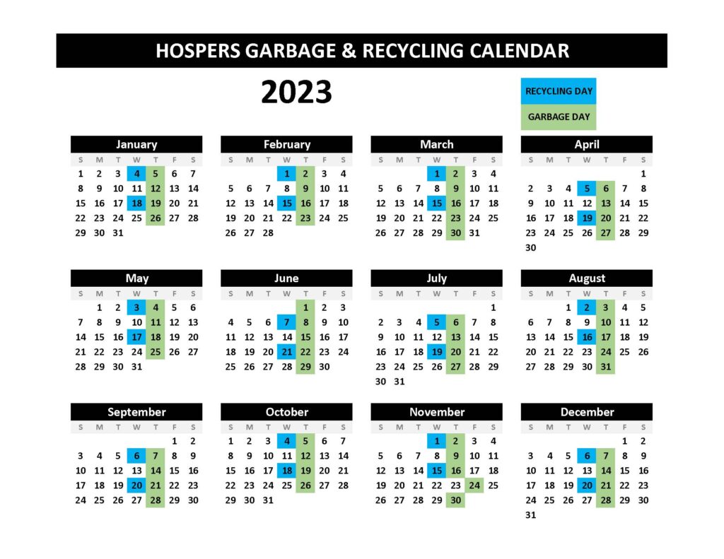 Trash and Recycling Collection Schedules in Davenport, Iowa Eagle